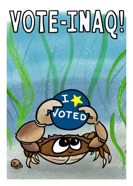 I Voted - Dungeness Crab