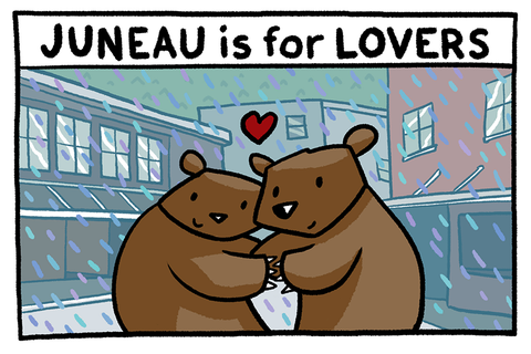Juneau is for Lovers Print
