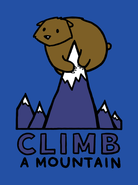 Climb a Mountain - Baby Onesie