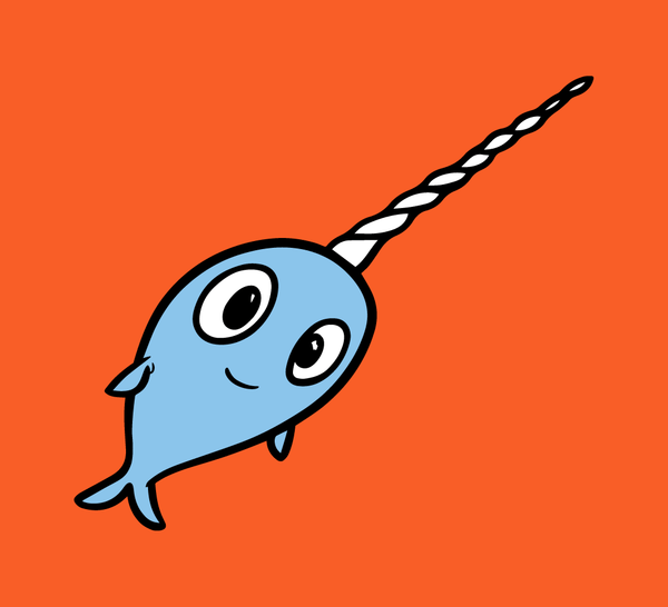Narwhal #1 - Adult T-Shirt