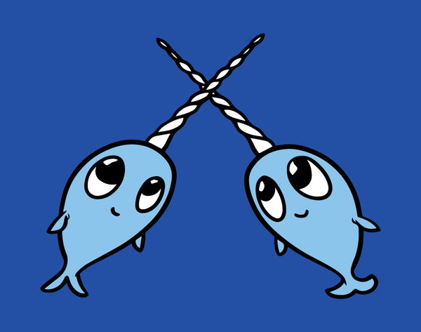 Narwhal Friends - Baby Onesie