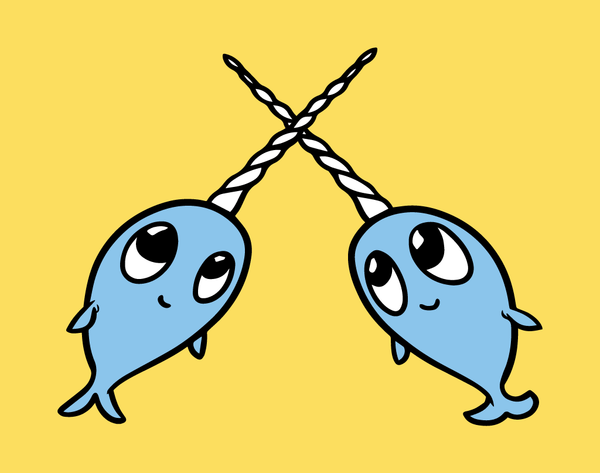 Narwhal Friends - Baby Onesie