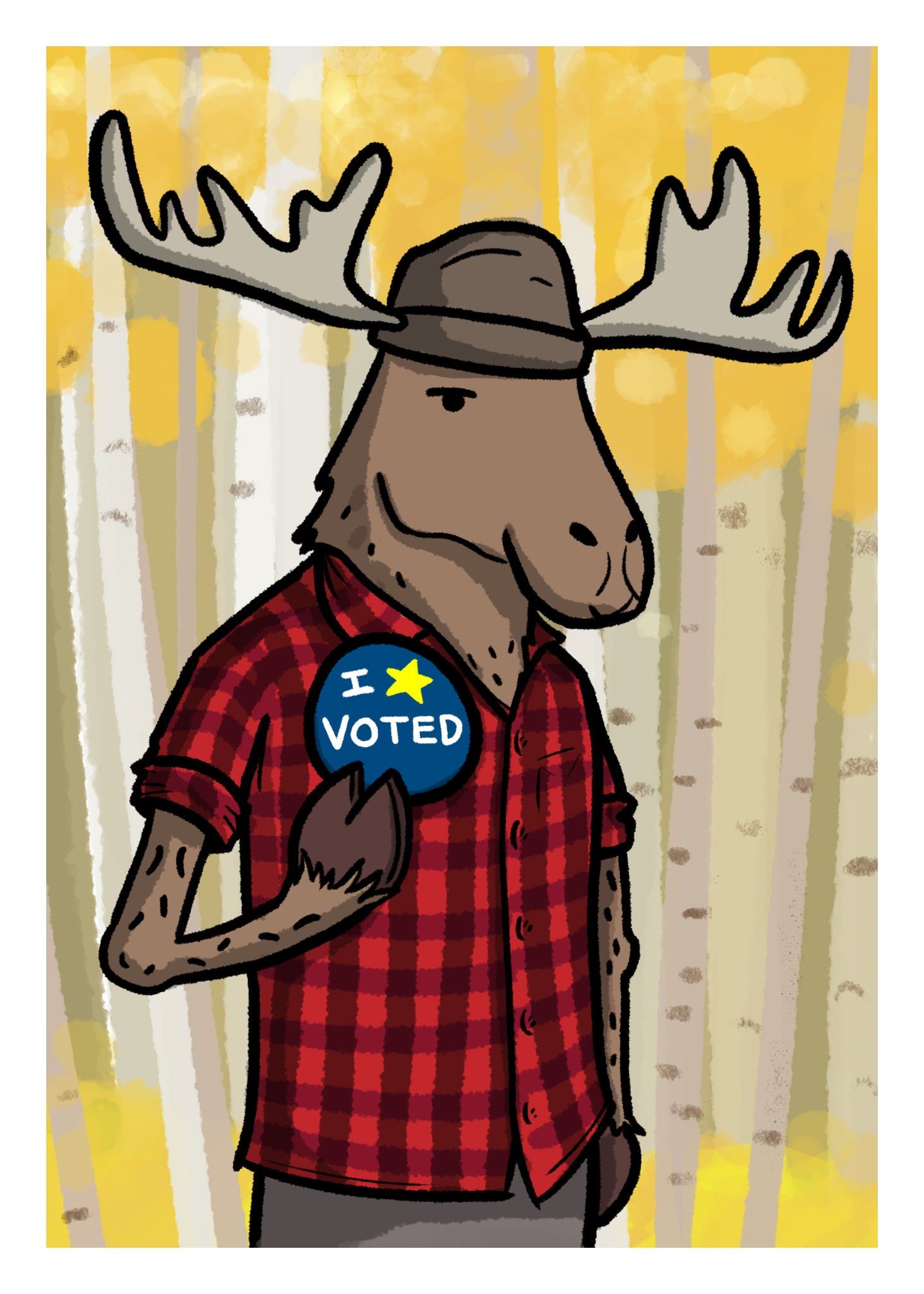 I Voted - Moose