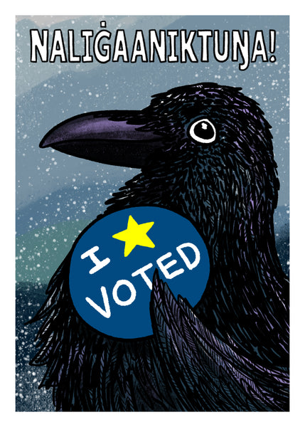 I Voted - Raven
