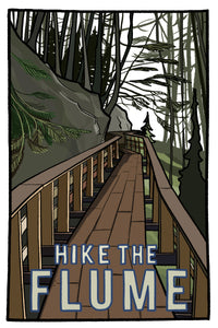 Hike the Flume Postcard