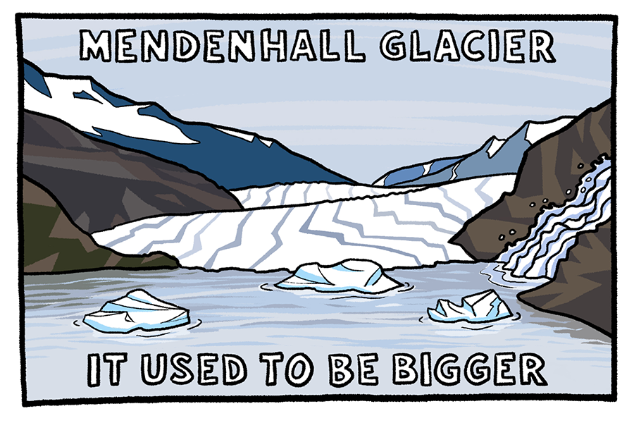 Mendenhall Glacier Print
