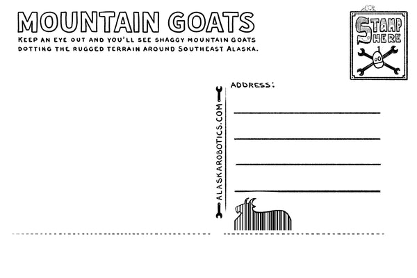 See the Goats - Postcard