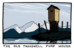 Treadwell Pump House Print