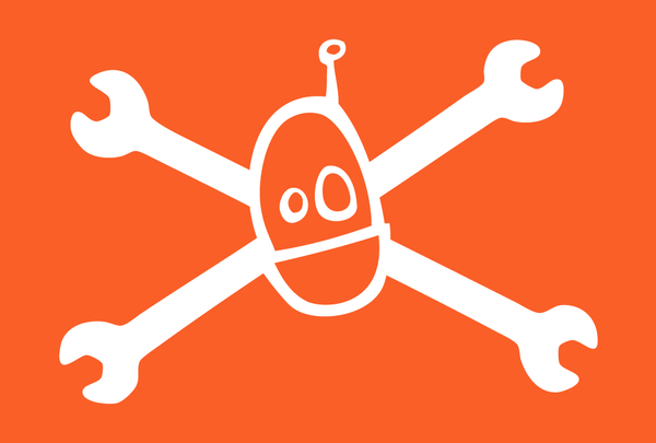 Orange with Alaska Robotics Logo