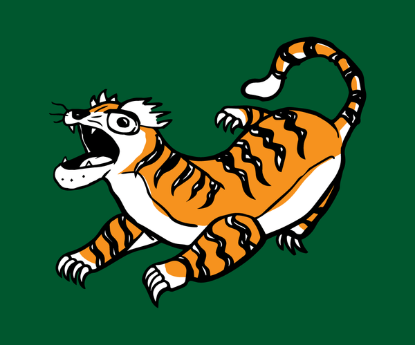 Bad Tiger - Adult T-Shirt