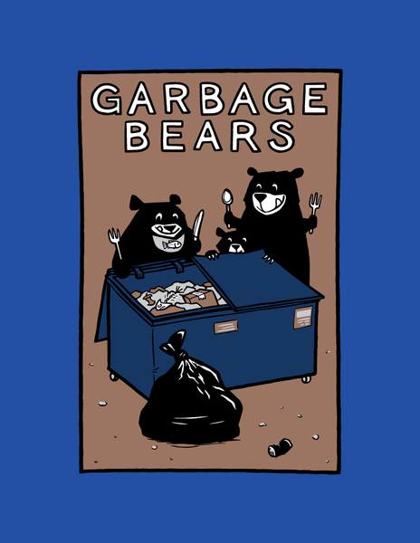 Garbage Bears - Adult T-Shirt