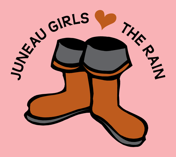Juneau Girls Love the Rain - Baby Onesie