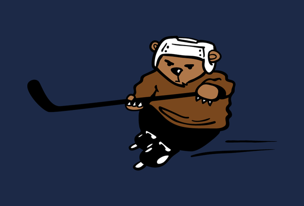 Hockey Bear - Baby Onesie