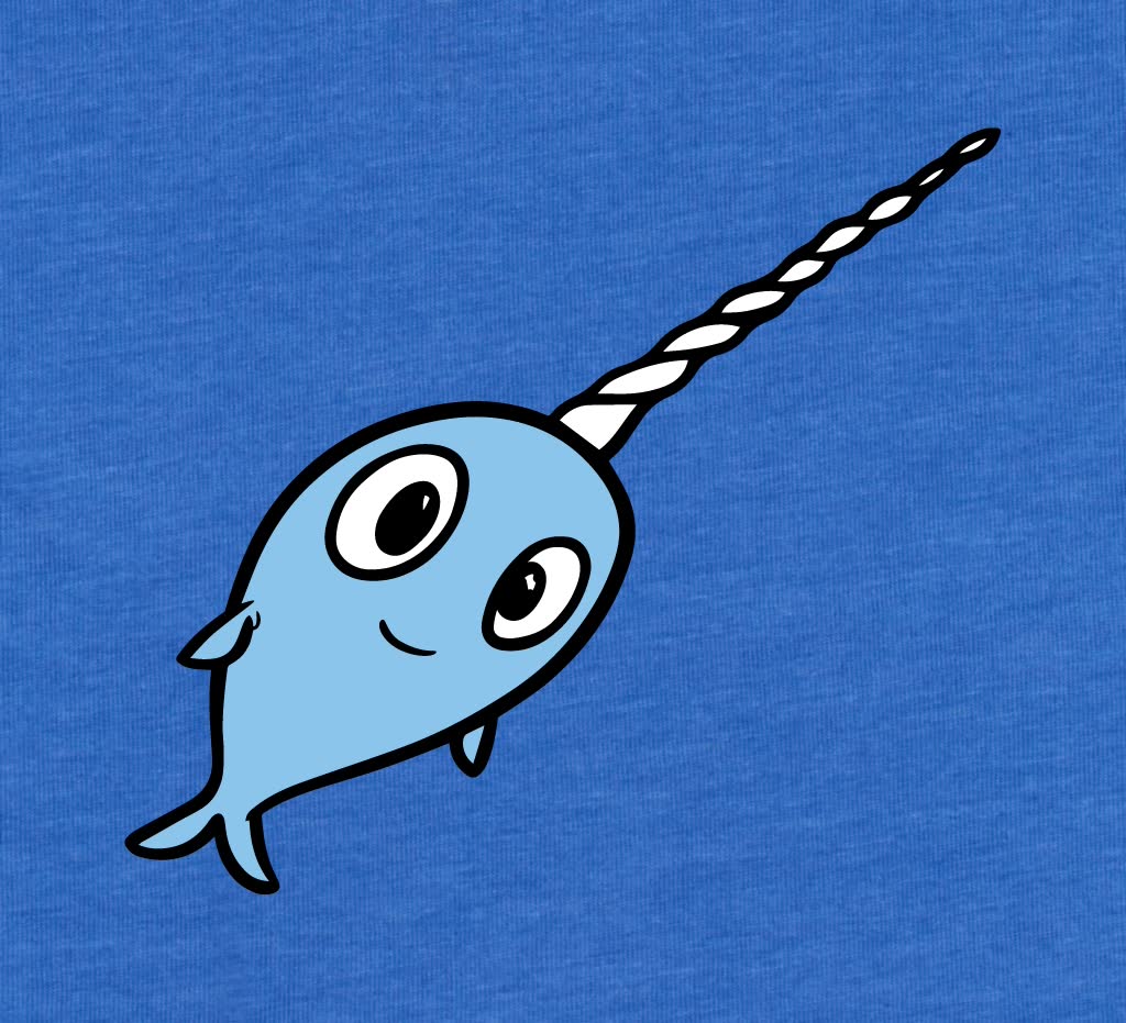 Narwhal 1 Adult T Shirt Alaska Robotics Gallery