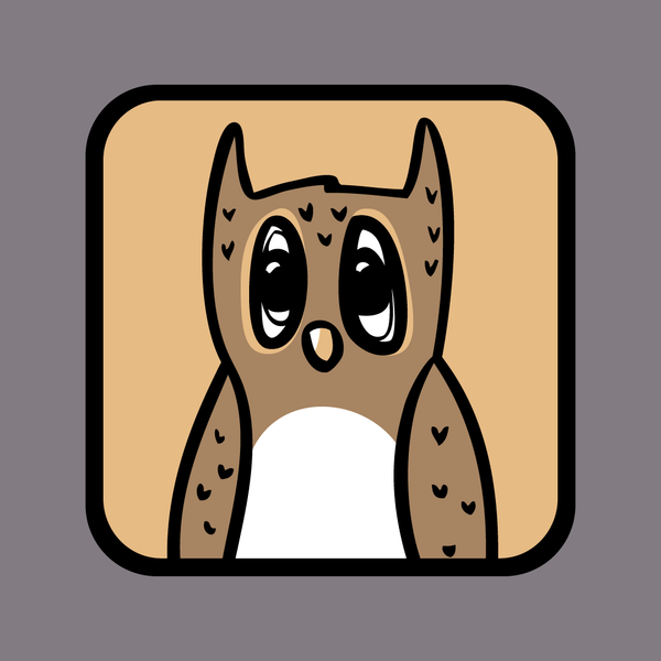 Owl - Adult T-Shirt