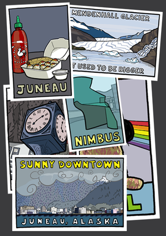 Postcards from Juneau (12-pack)