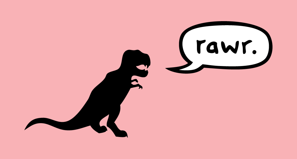Dinosaur Rawr - Kids T-Shirt