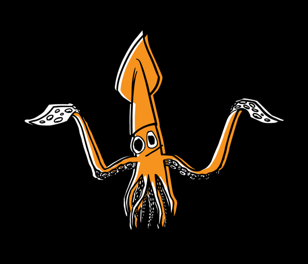 Shruggy Squid - Kids T-Shirt