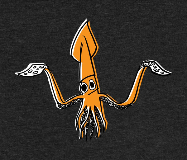 Shruggy Squid - Adult T-Shirt