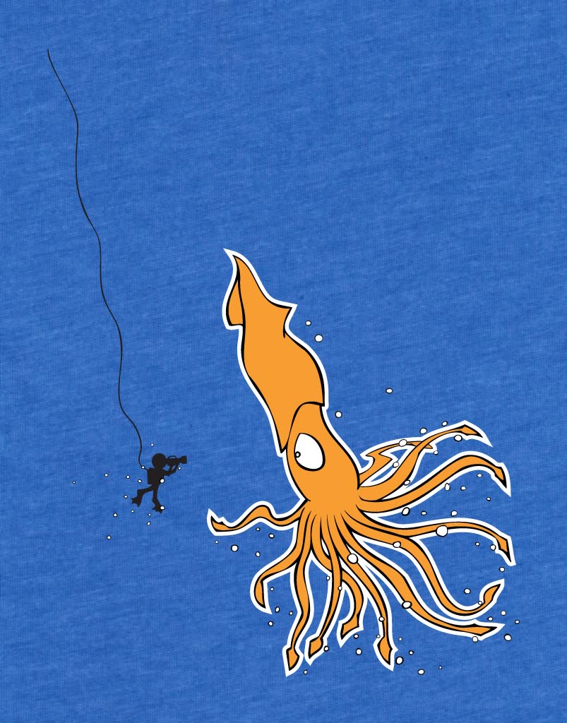 Giant Squid - Adult T-Shirt