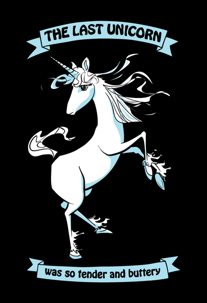The Last Unicorn Was So Tender and Buttery  - Kids T-Shirt