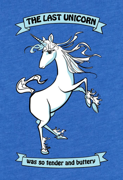 The Last Unicorn Was So Tender and Buttery  - Kids T-Shirt